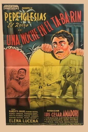 Una noche en el Ta-Ba-Rín Poster of Una noche en el Ta-Ba-Rín