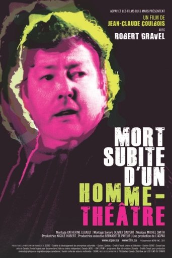 Mort subite d'un homme théâtre Poster of Mort subite d'un homme théâtre