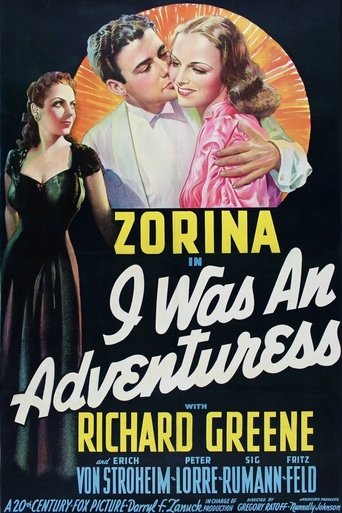 I Was an Adventuress Poster of I Was an Adventuress