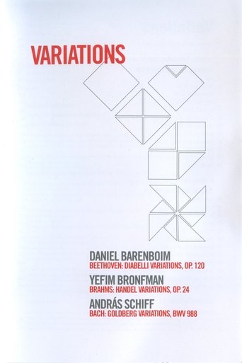 Variations - Daniel Barenboim/Yefim Bronfman/Andras Schiff Poster of Variations - Daniel Barenboim/Yefim Bronfman/Andras Schiff