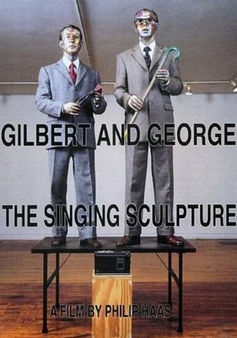 Gilbert and George The Singing Sculpture Poster of Gilbert and George The Singing Sculpture