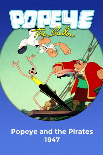 Popeye and the Pirates Poster of Popeye and the Pirates