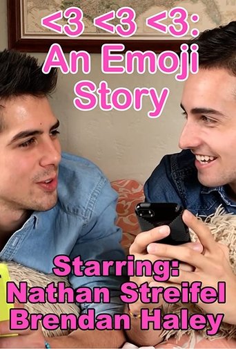 <3 <3 <3: An Emoji Story Poster of <3 <3 <3: An Emoji Story