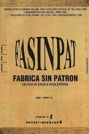 Fasinpat, fábrica sin patrón Poster of Fasinpat, fábrica sin patrón