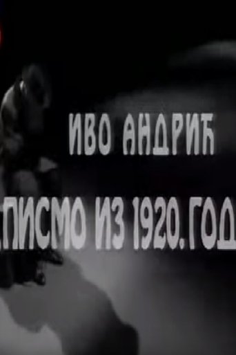 A Letter from 1920 Poster of A Letter from 1920