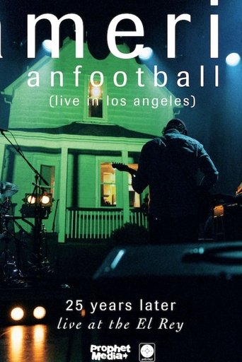 American Football (Live in Los Angeles) Poster of American Football (Live in Los Angeles)