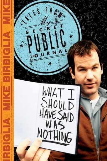 Mike Birbiglia: What I Should Have Said Was Nothing Poster of Mike Birbiglia: What I Should Have Said Was Nothing