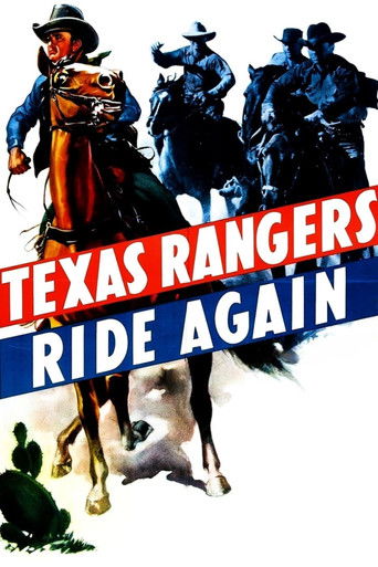 The Texas Rangers Ride Again Poster of The Texas Rangers Ride Again