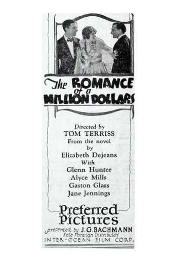 The Romance of a Million Dollars Poster of The Romance of a Million Dollars