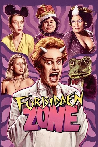 Forbidden Zone Poster of Forbidden Zone
