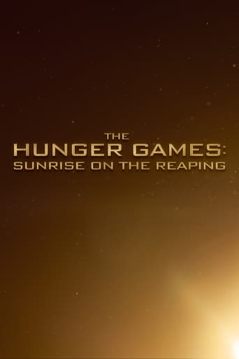 The Hunger Games: Sunrise on the Reaping Poster of The Hunger Games: Sunrise on the Reaping