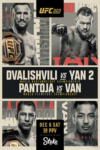UFC 323: Dvalishvili vs. Yan 2 Poster of UFC 323: Dvalishvili vs. Yan 2