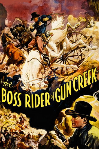 The Boss Rider of Gun Creek Poster of The Boss Rider of Gun Creek
