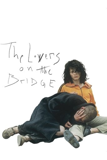 The Lovers on the Bridge Poster of The Lovers on the Bridge