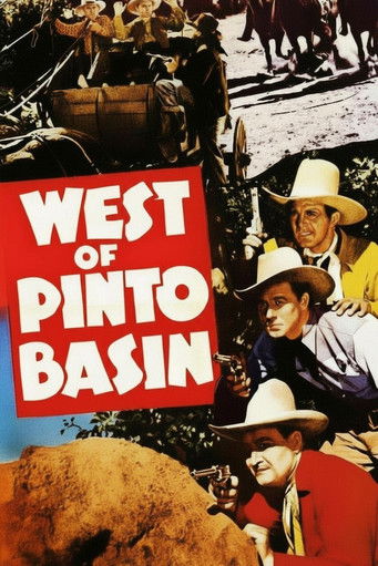 West of Pinto Basin Poster of West of Pinto Basin
