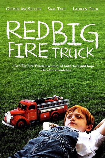 Red Big Fire Truck Poster of Red Big Fire Truck