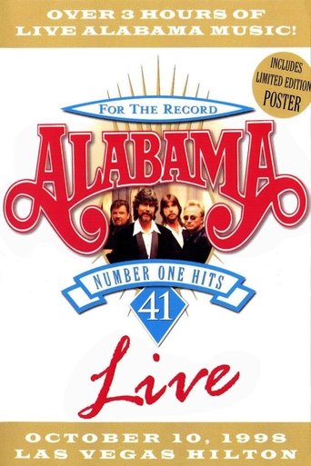 Alabama: 41 Number One Hits Live Poster of Alabama: 41 Number One Hits Live