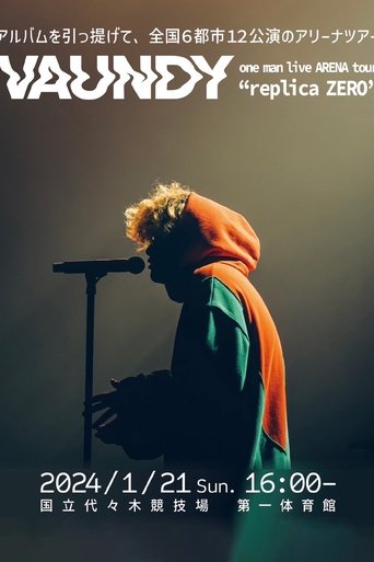 Vaundy one man live ARENA tour "replica ZERO" Poster of Vaundy one man live ARENA tour "replica ZERO"