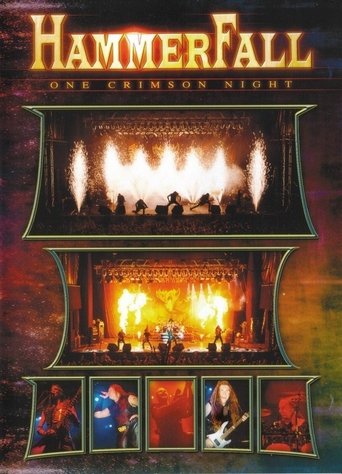 Hammerfall: One Crimson Night Poster of Hammerfall: One Crimson Night