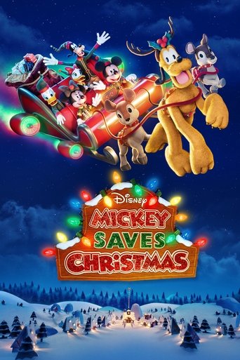 Mickey Saves Christmas Poster of Mickey Saves Christmas