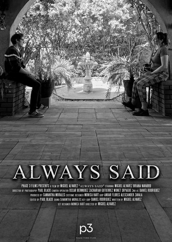 Always Said Poster of Always Said