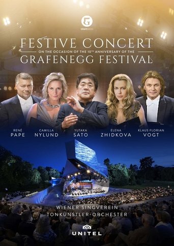 Festive Concert on the occasion of the 10th anniversary of the Grafenegg Festival Poster of Festive Concert on the occasion of the 10th anniversary of the Grafenegg Festival