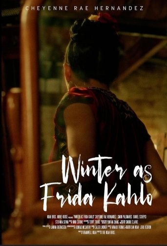 Winter as Frida Kahlo Poster of Winter as Frida Kahlo