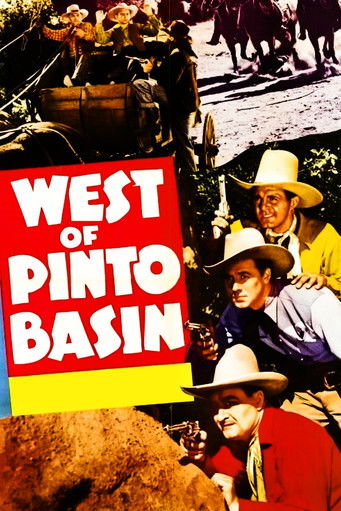 West of Pinto Basin Poster of West of Pinto Basin