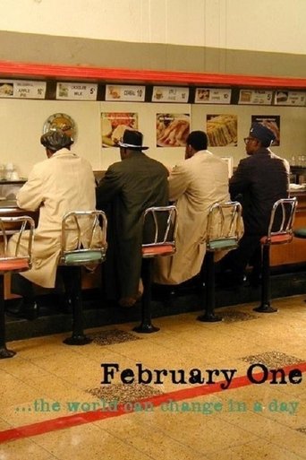 February One: The Story of the Greensboro Four Poster of February One: The Story of the Greensboro Four
