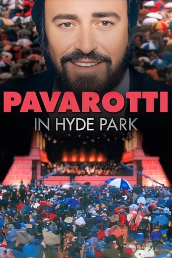 Pavarotti in Hyde Park Poster of Pavarotti in Hyde Park