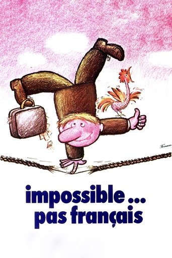 Impossible Is Not French Poster of Impossible Is Not French