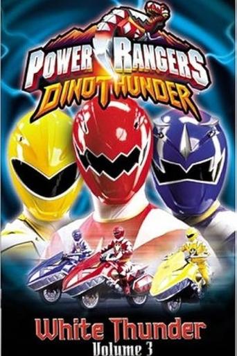Power Rangers Dino Thunder: White Thunder Poster of Power Rangers Dino Thunder: White Thunder