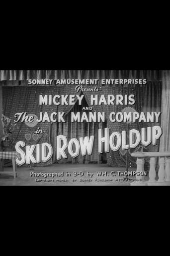Skid Row Holdup Poster of Skid Row Holdup