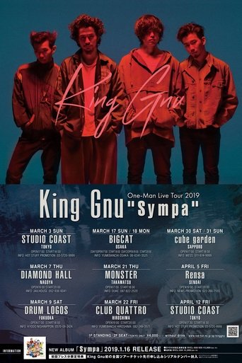 King Gnu One-Man Live Tour 2019 “Sympa" Poster of King Gnu One-Man Live Tour 2019 “Sympa"