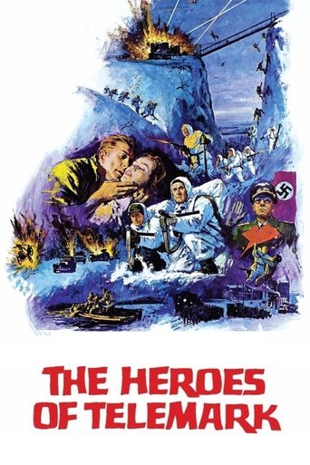 The Heroes of Telemark Poster of The Heroes of Telemark