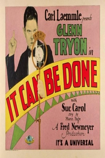 It Can Be Done Poster of It Can Be Done