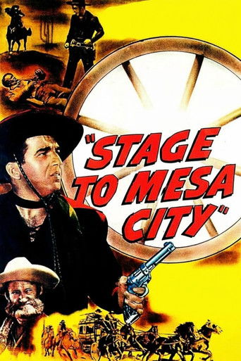 Stage to Mesa City Poster of Stage to Mesa City