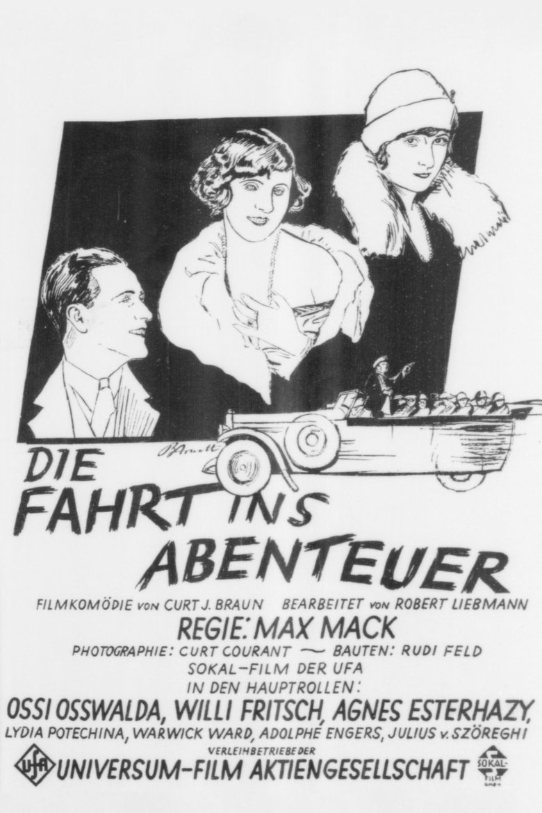 Die Fahrt ins Abenteuer Poster of Die Fahrt ins Abenteuer