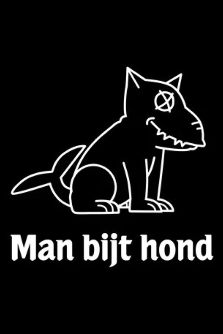 Man bijt hond Poster of Man bijt hond