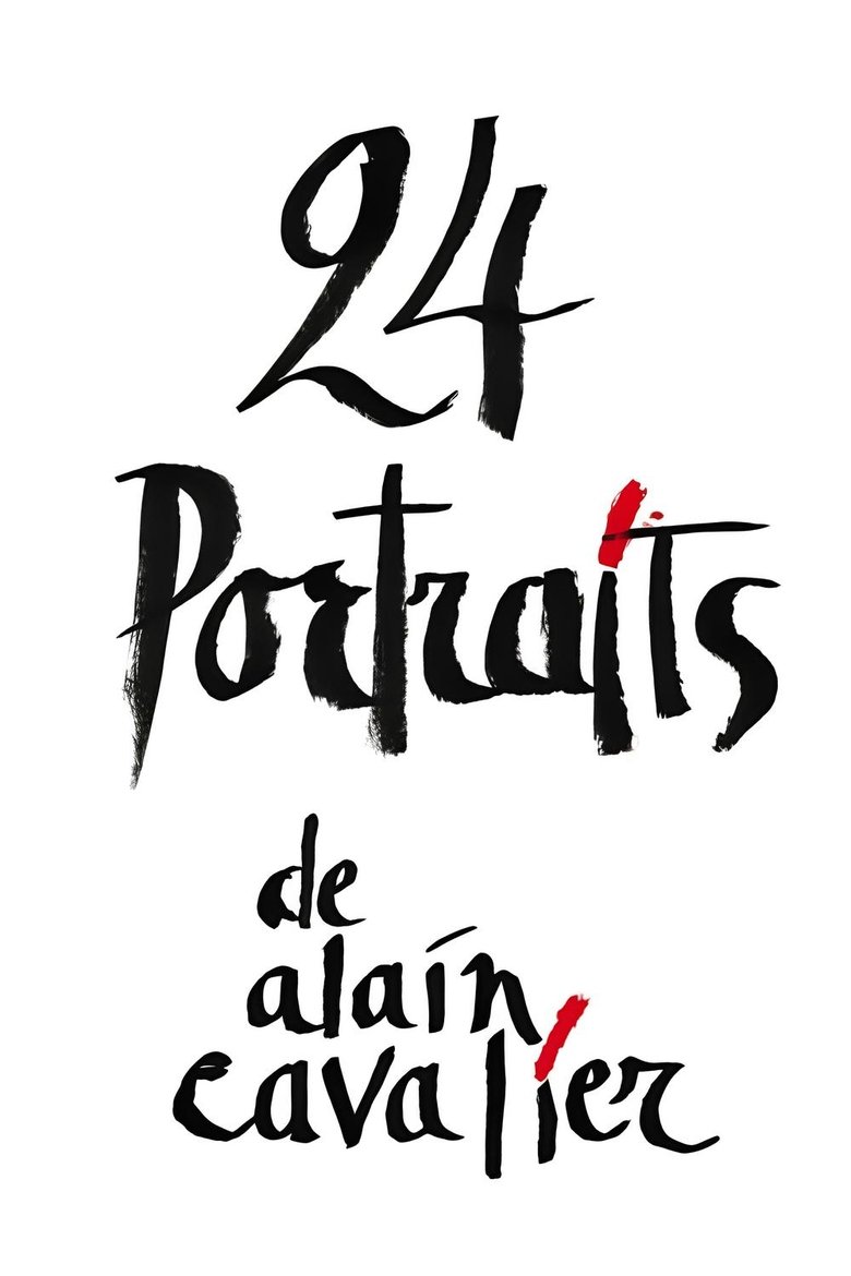 24 portraits d Alain Cavalier Poster of 24 portraits d Alain Cavalier