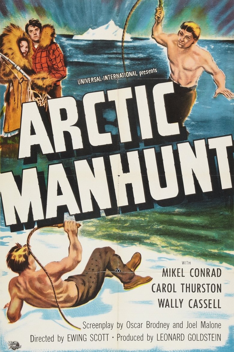 Arctic Manhunt Poster of Arctic Manhunt