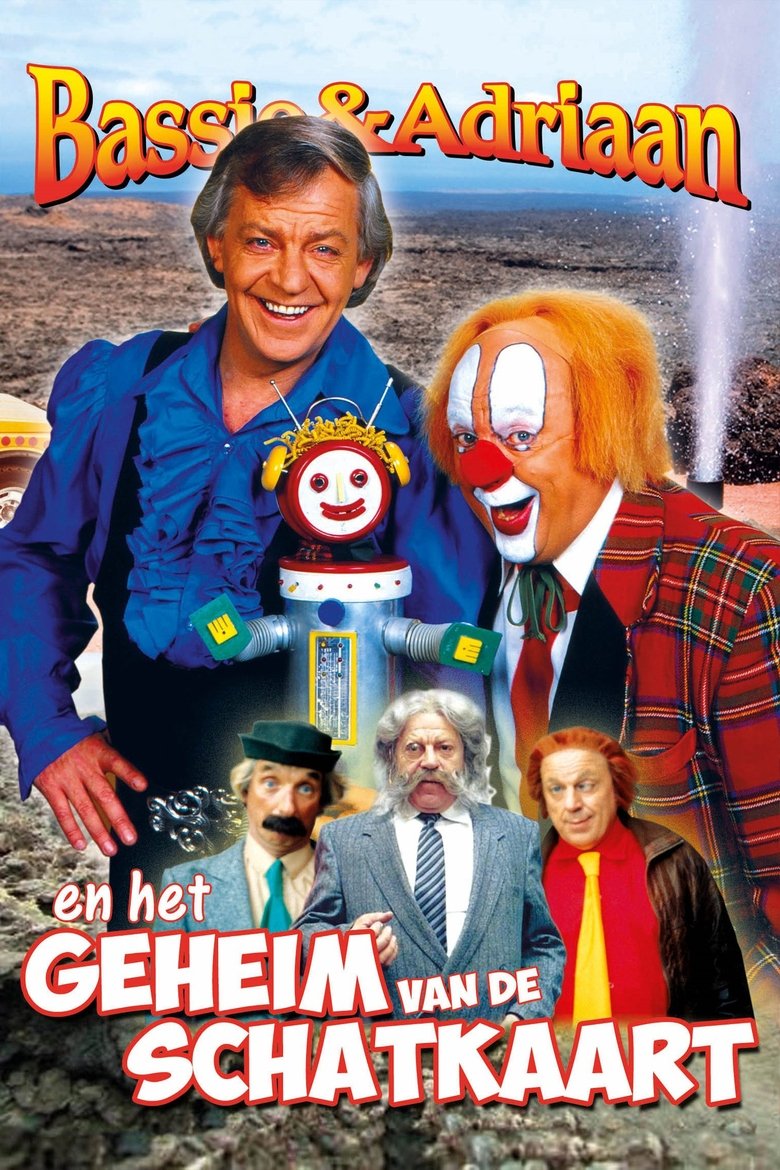 Bassie en Adriaan: Het geheim van de schatkaart Poster of Bassie en Adriaan: Het geheim van de schatkaart