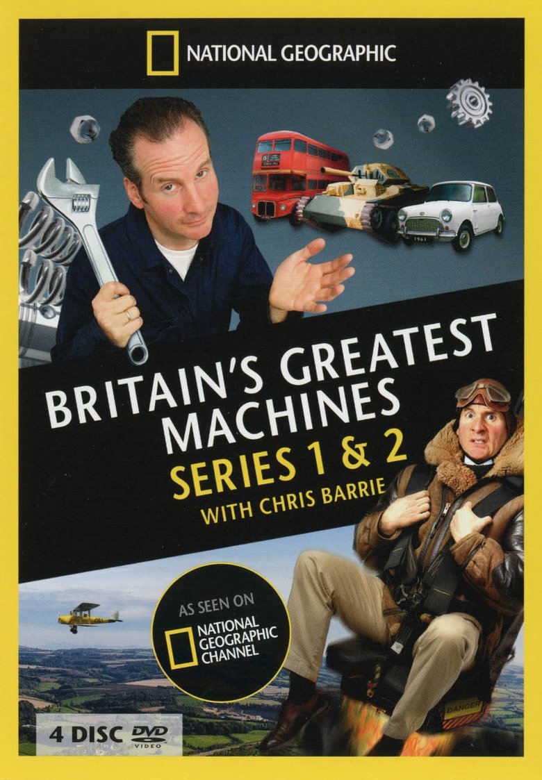 Britain's Greatest Machines With Chris Barrie Poster of Britain's Greatest Machines With Chris Barrie