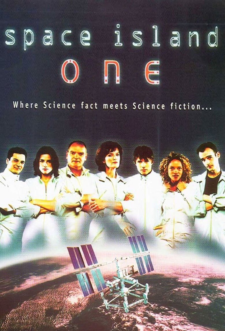 Space Island One Poster of Space Island One