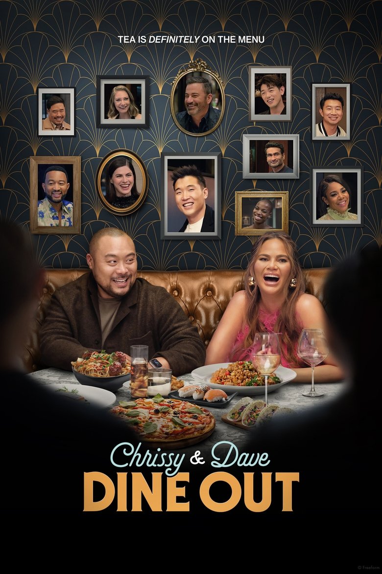 Chrissy & Dave Dine Out Poster of Chrissy & Dave Dine Out