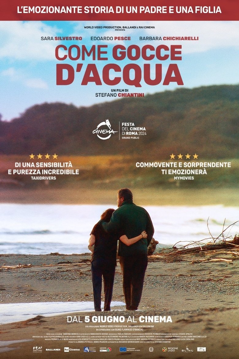 Come gocce d'acqua Poster of Come gocce d'acqua