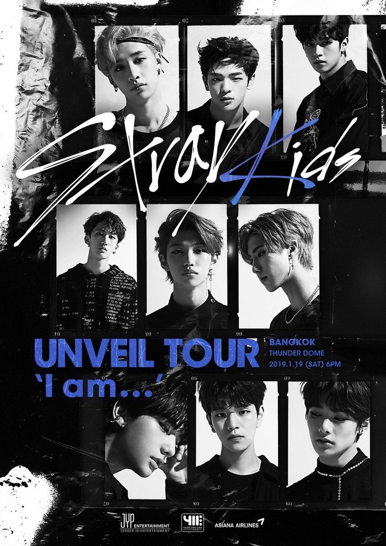 Stray Kids Unveil Tour in Thailand Poster of Stray Kids Unveil Tour in Thailand