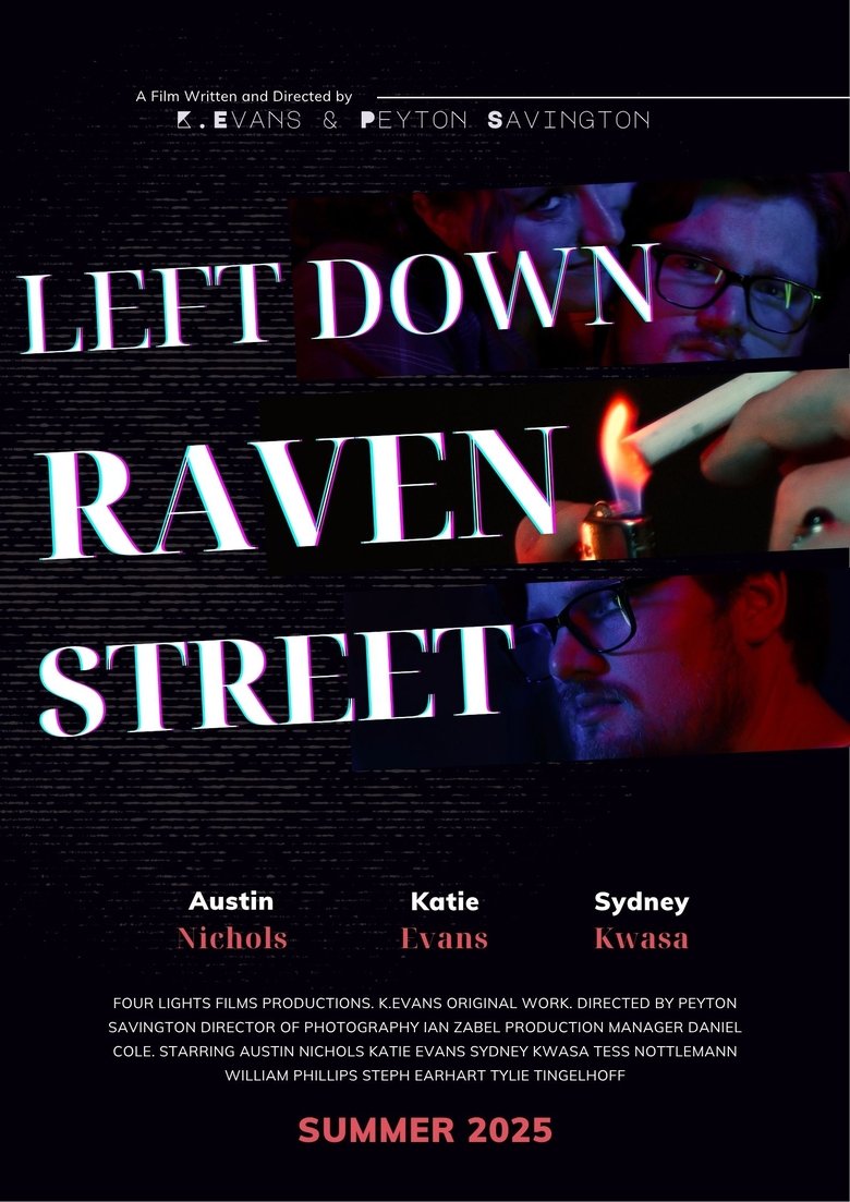Left Down Raven Street Poster of Left Down Raven Street