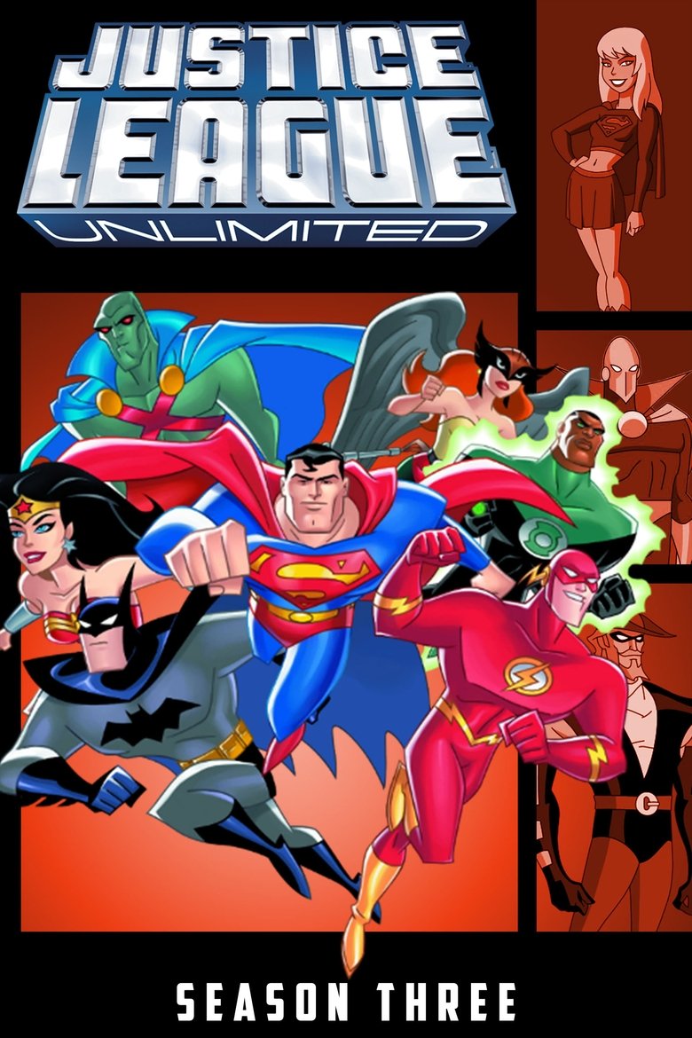 Episodes in Justice League Unlimited - Season 3 - Season 3 Poster of Episodes in Justice League Unlimited - Season 3 - Season 3