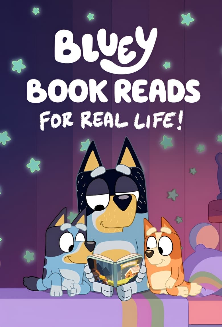 Bluey Book Reads Poster of Bluey Book Reads